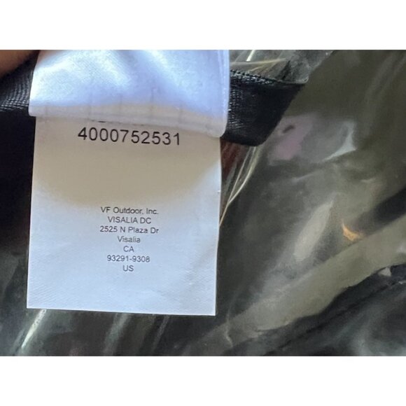 Vintage Jansport Half Pint Mini Corduroy Backpack Classic Translucent Black - Picture 15 of 15